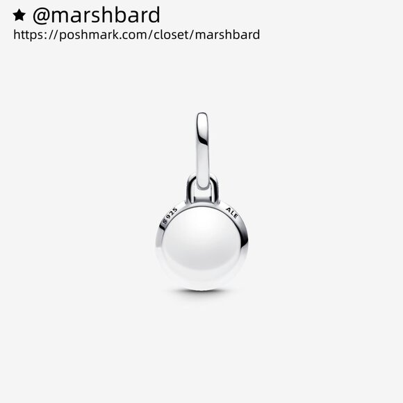 Pandora Engravable Evil Eye Murano Glass Mini Dangle Charm - Picture 3 of 7